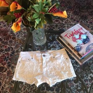 Blue Jean cut off shorts